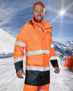 MAXWELL zimná bunda oranžová - M